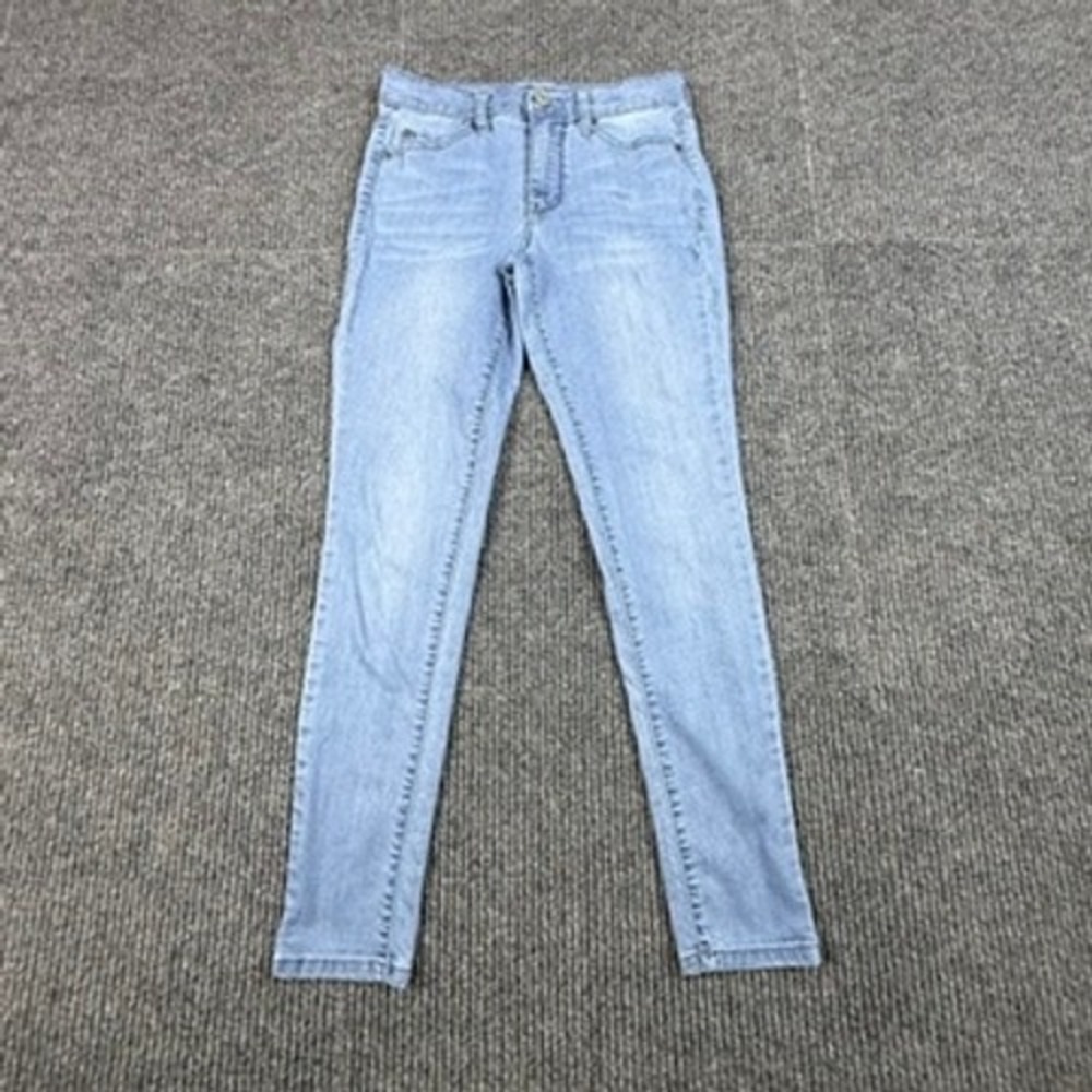 Aeropostale High Waisted Jegging Light Wash Skinny Jeans Blue Size 2 Short 3374